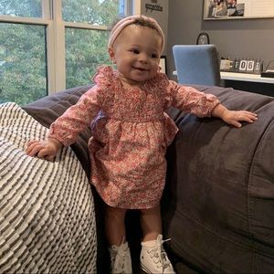 Baby gap floral 3-6 month dress